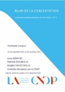garantes_bilan concertation préalable parisanté campus.pdf